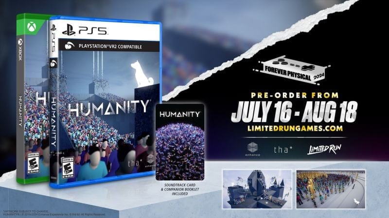 Humanity arrive en version physique chez LRG !