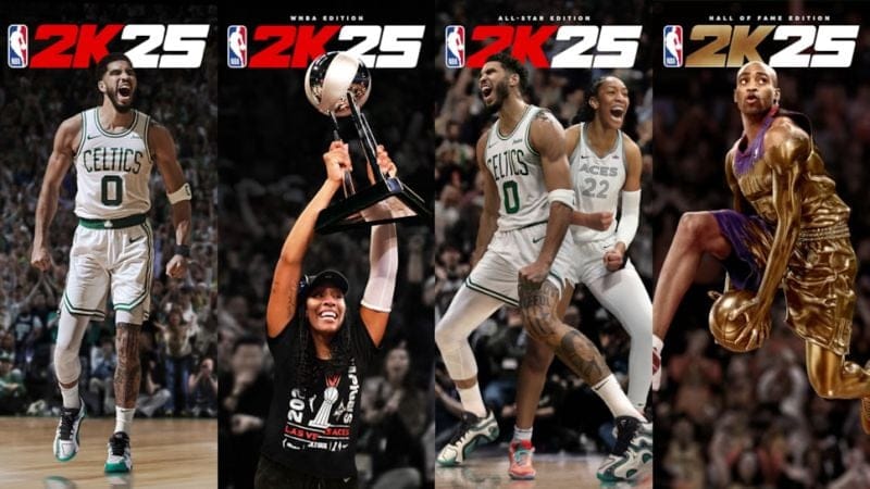 GEEKNPLAY - NBA 2K25 - Une couverture prestigieuse pour le nouvel opus !