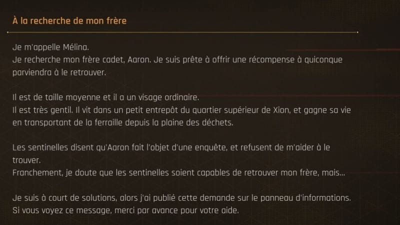 A la recherche de mon frère