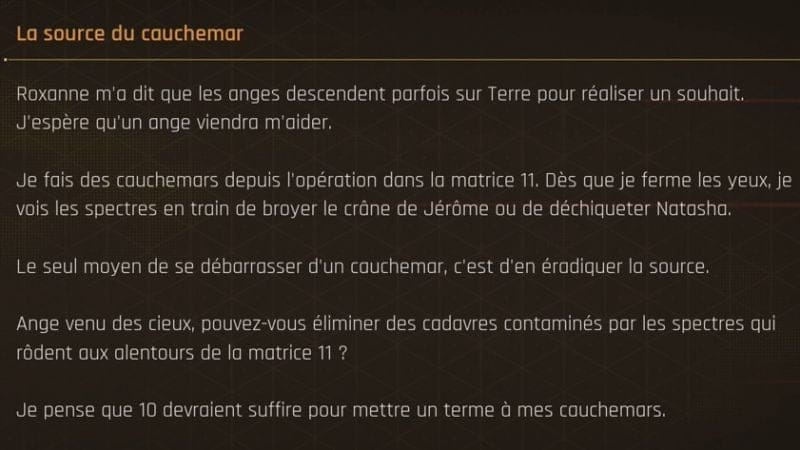 La source du cauchemar