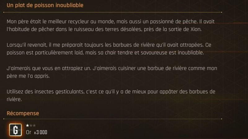 Un plat de poisson inoubliable