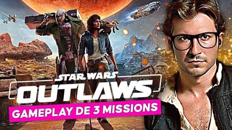 STAR WARS OUTLAWS : GROS GAMEPLAY en IMMERSION 🌟 Découvrez 3 MISSIONS in-game 🌟