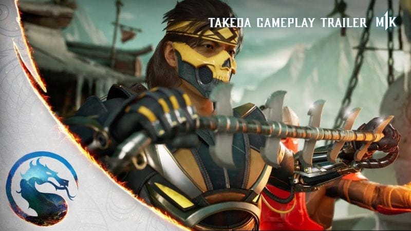 Mortal Kombat 1 : Takeda prépare son entrée dans une nouvelle vidéo sanglante