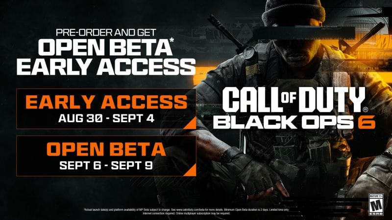 Les dates de la bêta de Call of Duty: Black Ops 6 sont annoncées