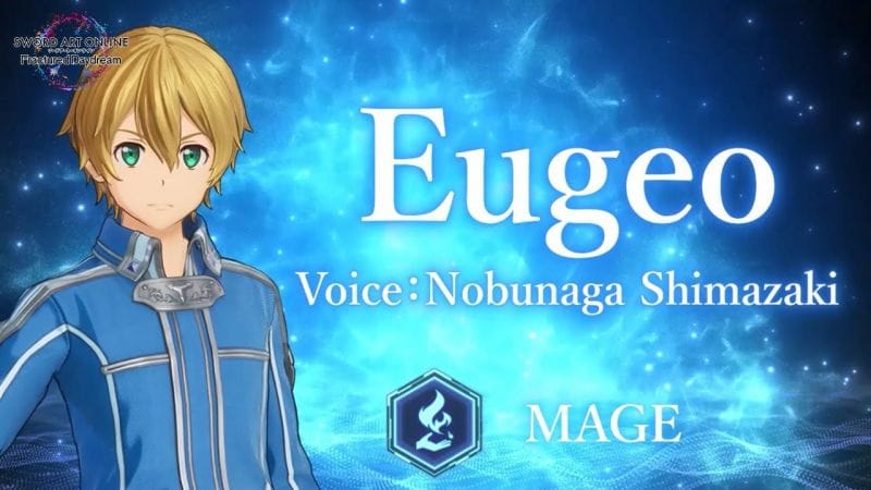 SWORD ART ONLINE Fractured Daydream — Eugeo Trailer