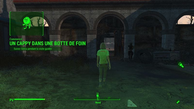 Un cappy dans une botte de foin
