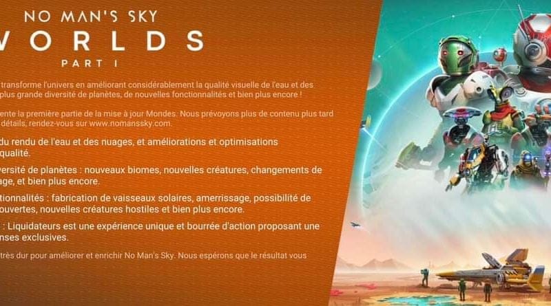 Mise a jour no man's sky