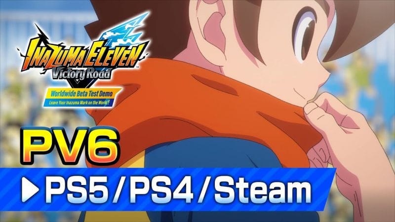 La démo du jeu Inazuma Eleven: Victory Road est désormais disponible sur les consoles PlayStation et sur PC