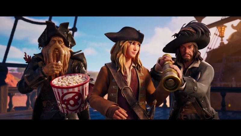 Fortnite - Pirates of the Caribbean Cinematic Short | PS5 & PS4 Games