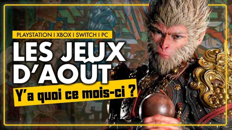 TOP 10 des sorties jeux vidéo en AOÛT 2024 ! 🎮