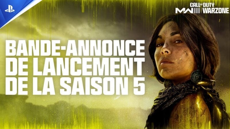 Call Of Duty Modern Warfare III - Trailer de la Saison 5 | PS5, PS4