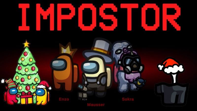 Among Us Impostor Gameplay New Year Edition 2024 🎄