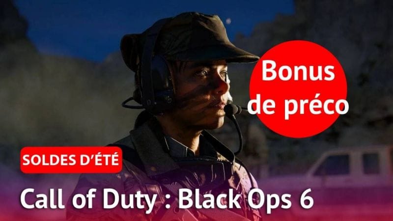 Précommander Call of Duty : Black Ops 6 sur PS5 offre 2 avantages : l'accès à la bêta et un casque gaming offert