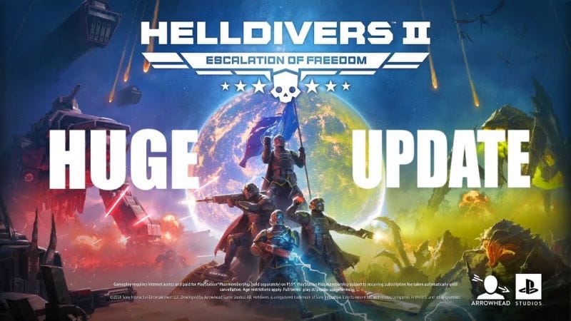 Helldivers 2 gets biggest update yet - Escalation of Freedom