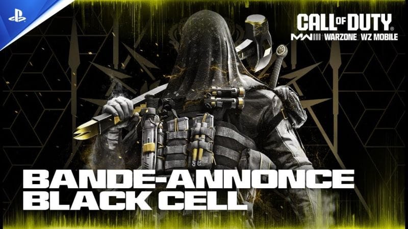 Call Of Duty Modern Warfare III & Warzone - Trailer Passe de combat Black Cell Saison 5 | PS5, PS4