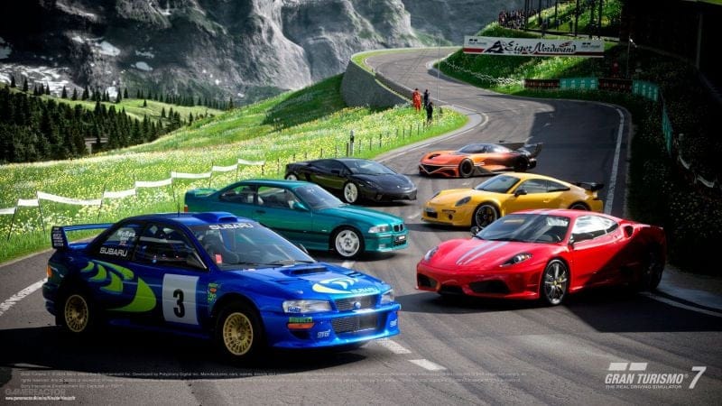 Un bug dans la dernière mise à jour de Gran Turismo 7 envoie les voitures dans l'espace.