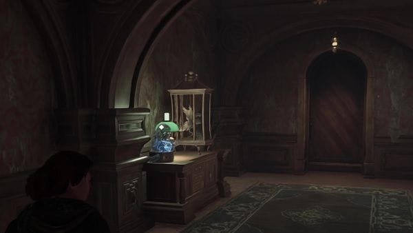 Statues de Demiguise dans Poudlard