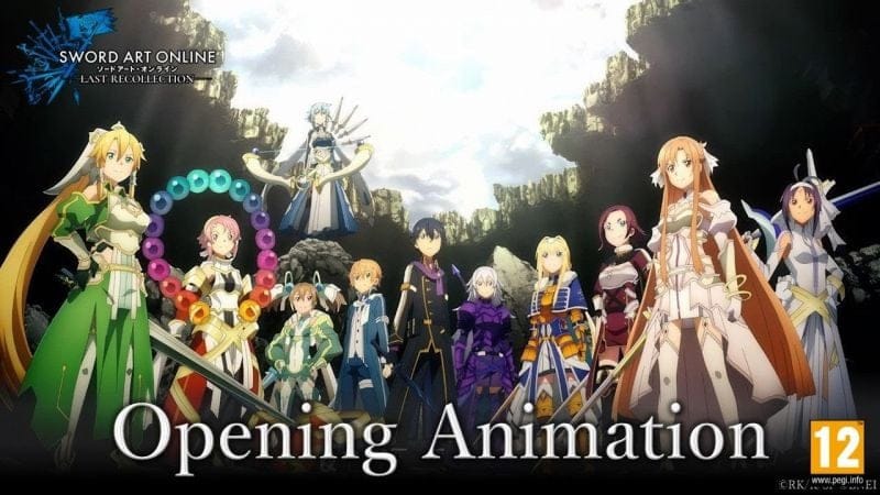 SWORD ART ONLINE Last Recollection Opening Animation