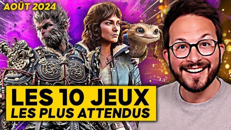 Les 10 Jeux Vidéo les plus attendus sur PS5, Nintendo Switch, Xbox et PC 🌟 Août 2024