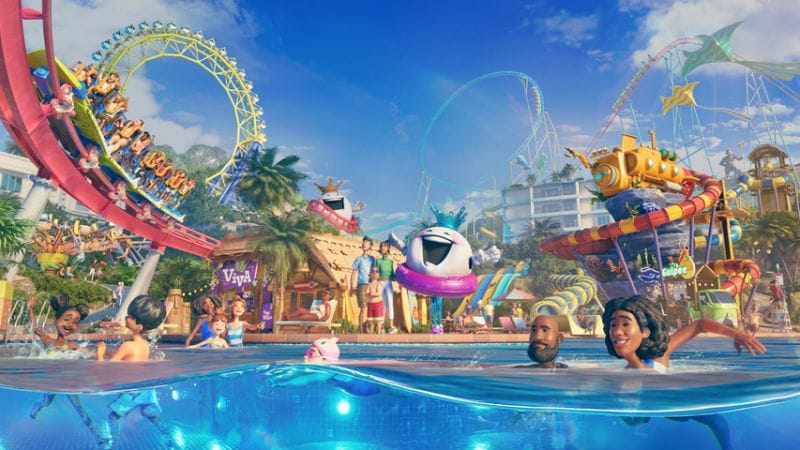 Planet Coaster 2 présente ses parcs aquatiques