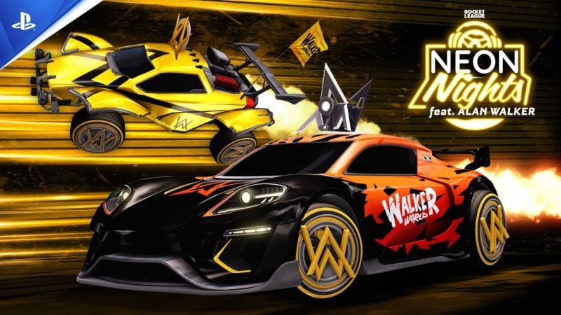 Rocket League - Trailer de Neon Nights - Saison 15 | PS5, PS4