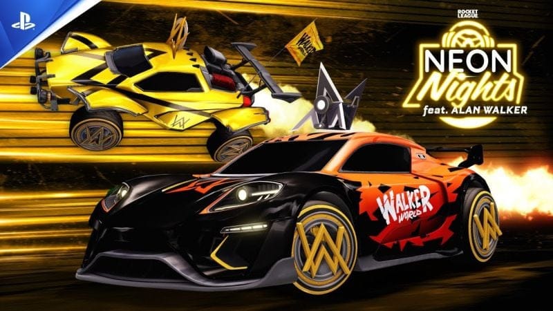 Rocket League - Trailer de Neon Nights - Saison 15 | PS5, PS4
