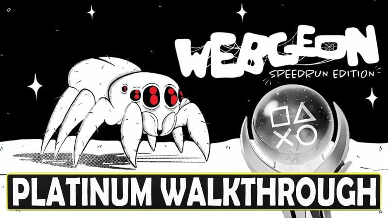 Webgeon Platinum Walkthrough - Crossbuy PS4, PS5