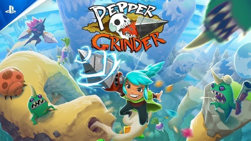Pepper Grinder - Launch Trailer | PS5 & PS4 Games