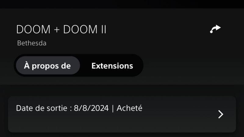 Doom 1 et Doom 2 disponibles sur PS5 !