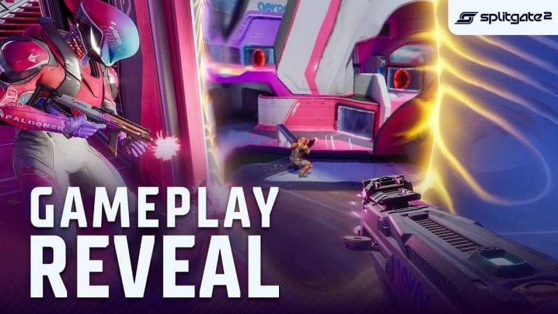 Splitgate 2 : Le FPS gratuit avec ses portails montre ses premières images de gameplay et ses factions