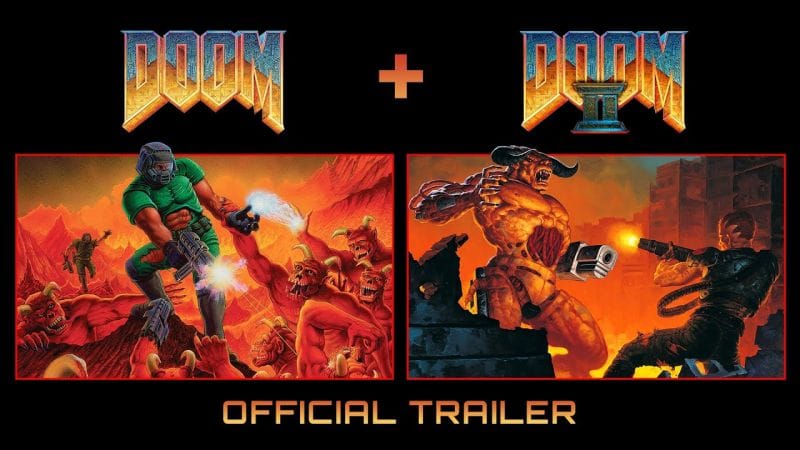 Une compilation DOOM + DOOM II avec un nouvel épisode annoncée et déjà disponible, tout savoir