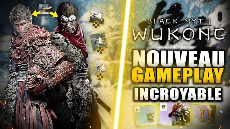 Black Myth Wukong : Le CONTENU est DINGUE 🔥 ARMURES, TRANSFORMATIONS, POSTURES, RESSOURCES...