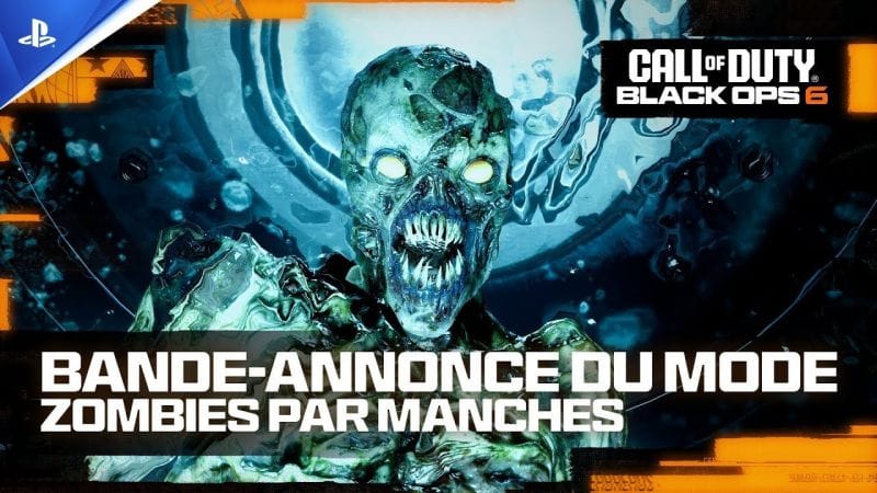 Call of Duty : Black Ops 6 - Trailer de gameplay de Terminus - Zombies par manches - VF | PS5, PS4