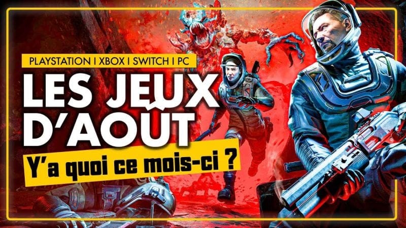 TOP 10 des sorties jeux vidéo en AOÛT 2024 ! 🎮
