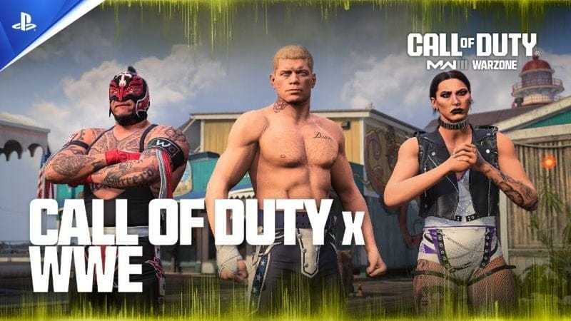 Call Of Duty Modern Warfare III & Warzone - COD x WWE - VF | PS5, PS4