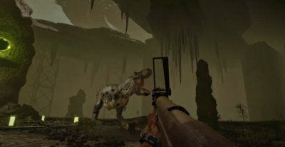 Son and Bone : du gameplay bien gore pour le FPS avec des dinosaures