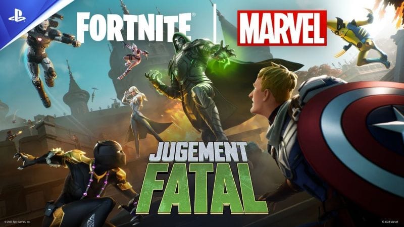 Fortnite - Trailer de lancement du Chapitre 5 - Saison 4 : Jugement fatal | PS5, PS4