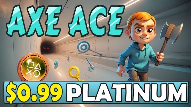 New Easy $1 Platinum Game PS4, PS5 | Axe Ace Quick Trophy Guide