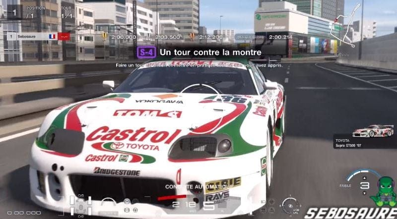 Gran Turismo 7 Permis S-4 - Réaction quand tu es proche du chrono Or