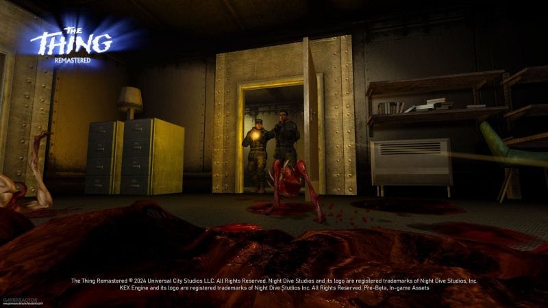 Nightdive révèle de nouvelles images du prochain jeu d'horreur. The Thing: Remastered