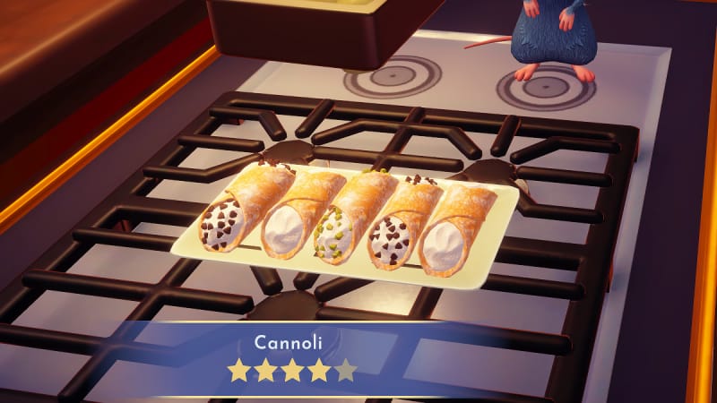 Cannoli Disney Dreamlight Valley : comment préparer cette recette 4 étoiles ?
