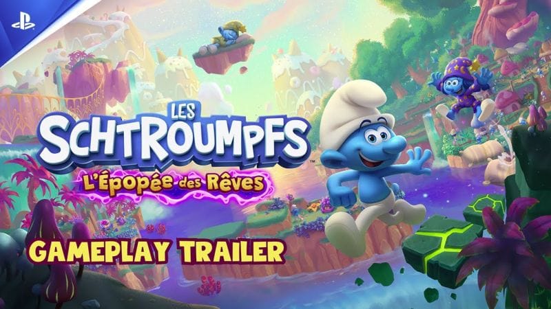 Les Schtroumpfs – L’Epopée des Rêves - Trailer de gameplay - VF | PS5, PS4