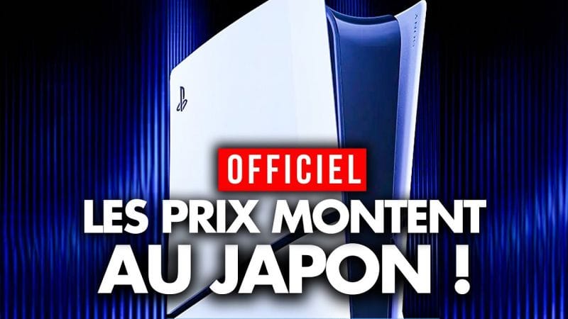 OFFICIEL PS5 : Sony ANNONCE une GROSSE montée de prix au JAPON 💥 Qu'est ce que ça signifie ?