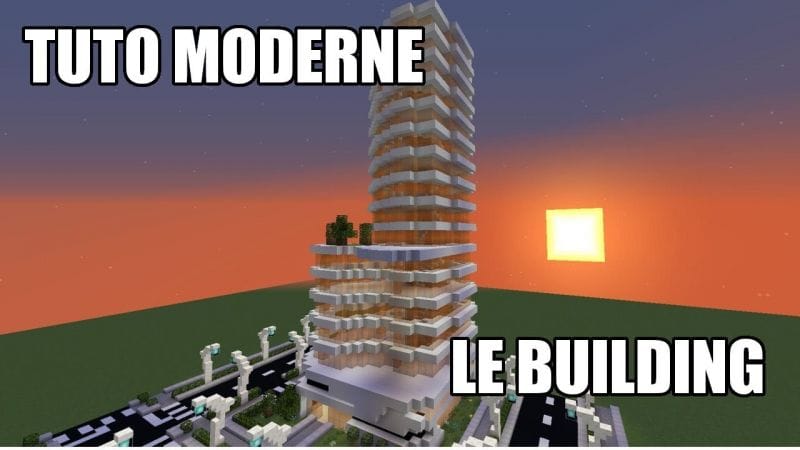 Minecraft - Tuto ville moderne #04 - Le Building 2/2