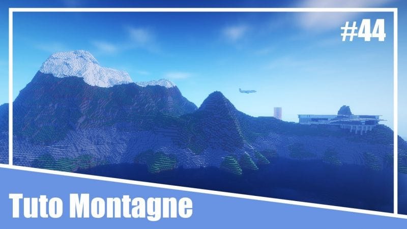 Minecraft - Tuto Ville Moderne #44 - Comment Construire une Montagne [Terraforming World Edit]
