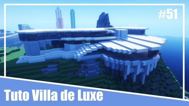 Minecraft - Tuto Ville Moderne #51 - Comment Construire une Villa de Luxe (Iron Man) 1/3