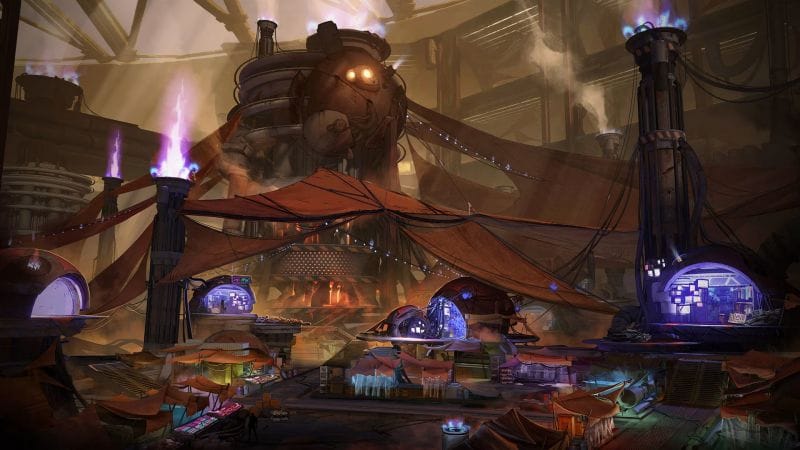 Découvre quatre images conceptuelles de Borderlands 4
