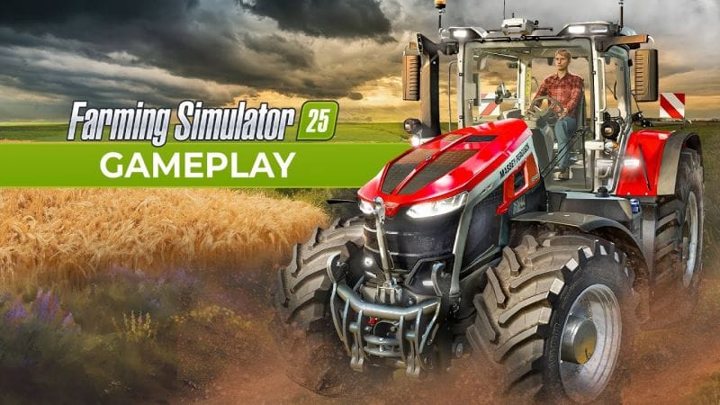 Landwirtschafts-Simulator 25 GAMEPLAY: Tornado, GPS, Maschinen und Sound!