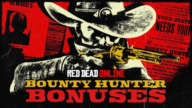 Earn Double Rewards on All Bounty Missions and Bounty Hunter Free Roam Events - Rockstar Games