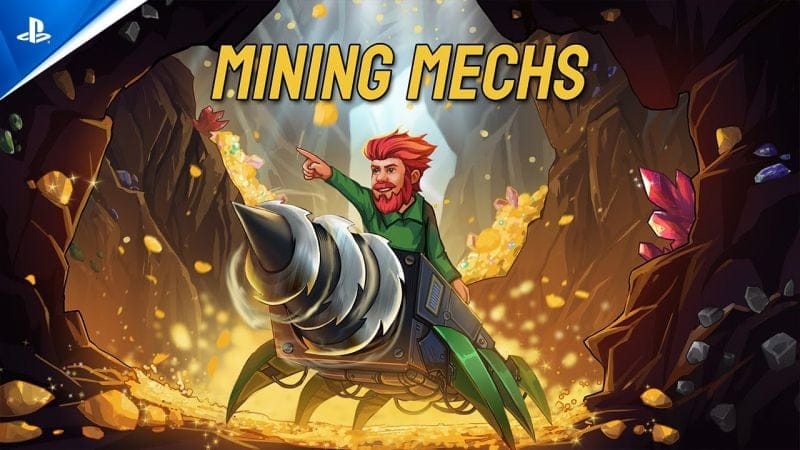 Mining Mechs - Launch Trailer | PS5 & PS4 Games